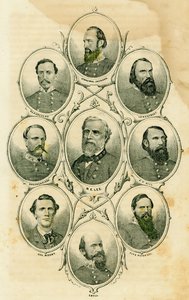 Confederate Generals (Onderwerpen zijn onder andere Generaals Stonewall Jackson, Longstreet, A.P. Hill, Fitzhugh Lee, Ewell, Greckenridge, Beauregard, en Lee en Col. Mosby)